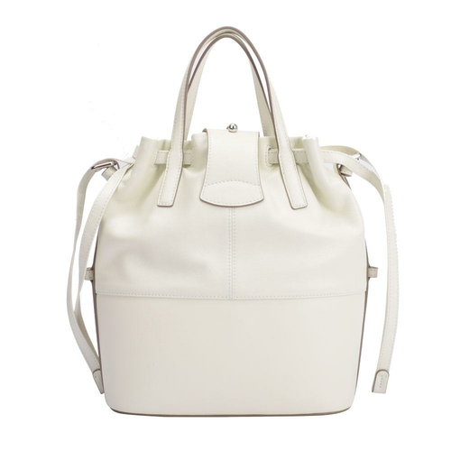 Maria Carla Serpentine Allure Smooth Leather Handbag