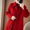 Premium Double-Faced Wool Coat – Tailored Slim Fit