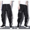 Contrast Stitch Cargo Pants – Men’s Relaxed Fit Utility Joggers