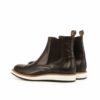 The Chelsea Hybrid II: Handcrafted Leather Boots with Contrast Sole