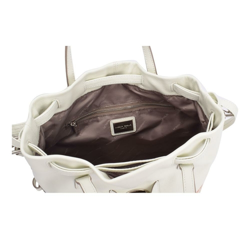 Maria Carla Serpentine Allure Smooth Leather Handbag
