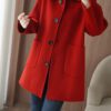 Premium Double-Faced Wool Coat – Tailored Slim Fit