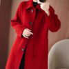 Premium Double-Faced Wool Coat – Tailored Slim Fit