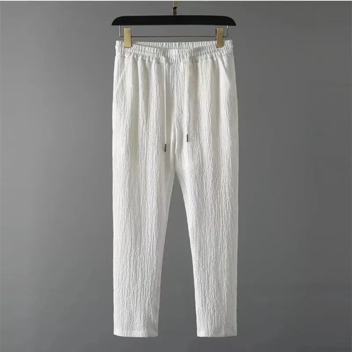 The Riviera Textured Resort Set: Men’s Summer Polo & Tapered Pants