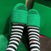 "The Cloud-Cozy Terry Slides: Ultra-Soft Thick Sole Slippers"