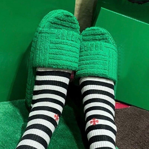 "The Cloud-Cozy Terry Slides: Ultra-Soft Thick Sole Slippers"