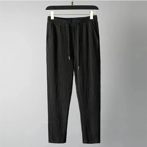 The Riviera Textured Resort Set: Men’s Summer Polo & Tapered Pants