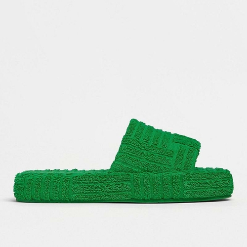 "The Cloud-Cozy Terry Slides: Ultra-Soft Thick Sole Slippers"