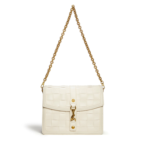 The Daisy Woven Artisan Flap Bag