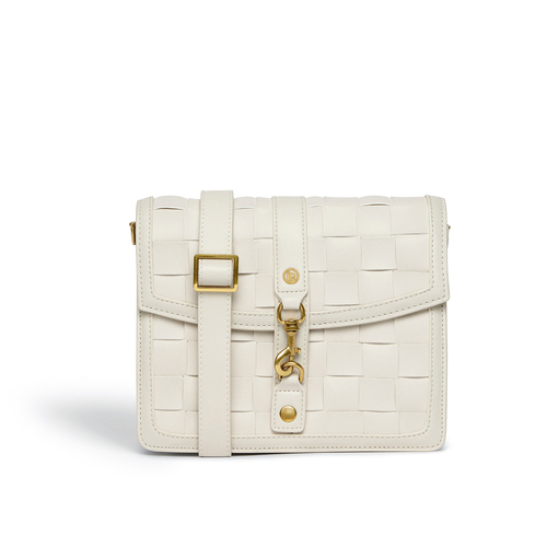 The Daisy Woven Artisan Flap Bag