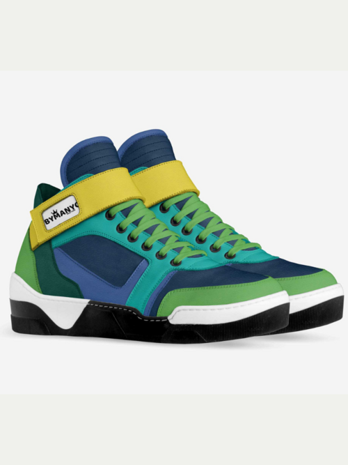 BYMANYC® Nolita Luxe – Limited Edition Color-Block High-Tops