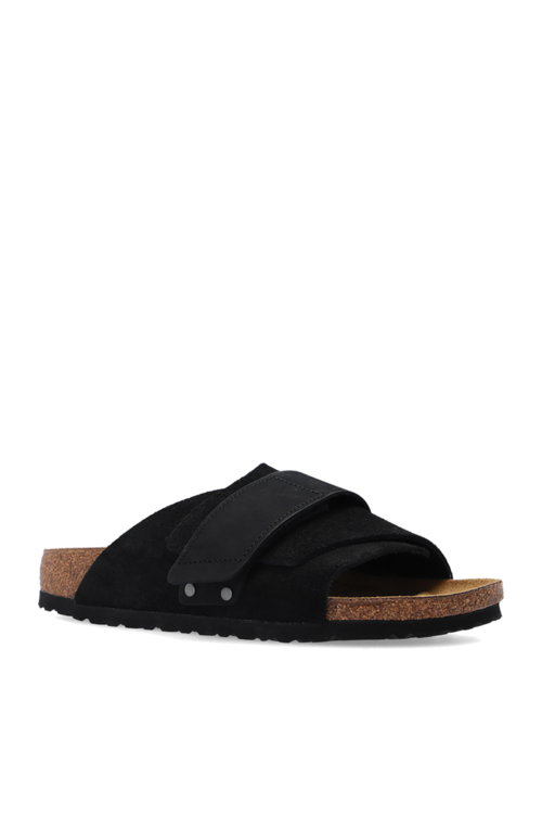 "Birkenstock Women’s Classic Suede Slides - Contoured Comfort Footbed"