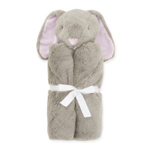 Velvet-Touch Bunny Cuddle Blanket