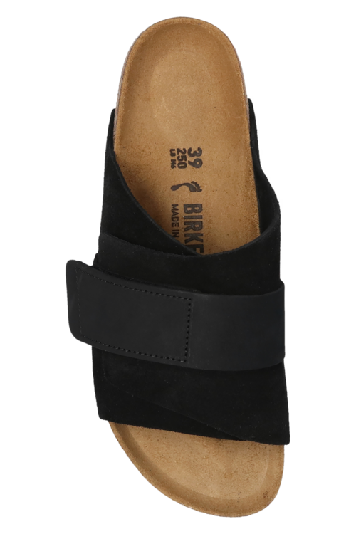 "Birkenstock Women’s Classic Suede Slides - Contoured Comfort Footbed"