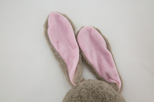 Velvet-Touch Bunny Cuddle Blanket