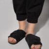 "Birkenstock Women’s Classic Suede Slides - Contoured Comfort Footbed"