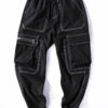 Contrast Stitch Cargo Pants – Men’s Relaxed Fit Utility Joggers